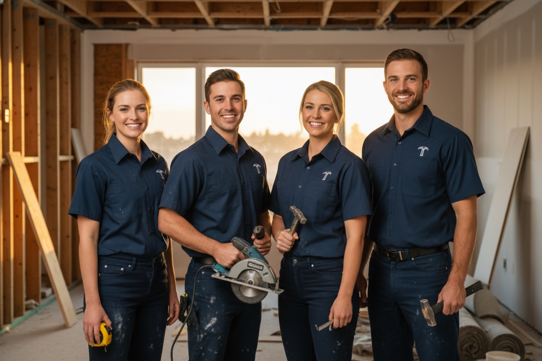 Affordable Remodels FL crew on a job site